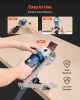 VEVOR Lawn Mower Blade Sharpener and Balancer, 15° - 45° Adjustable Lawnmower Blade Sharpening Tool with 4 Adapter Pins